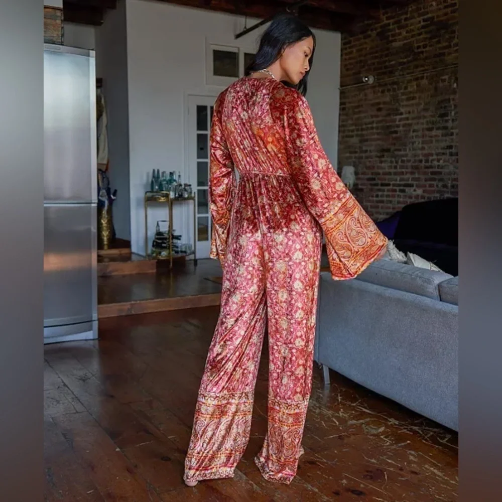 Free people Harper Printed One Piece jumpsuit